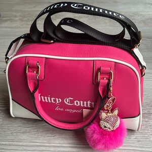 🎀 Fashionista Bowler Crossbody Bag Hot Pink Juicy Couture
